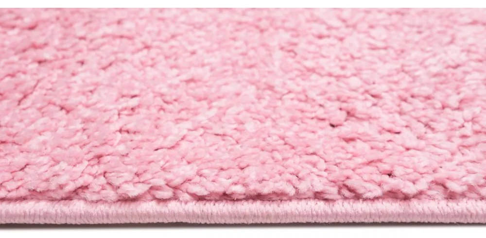 Kusový koberec Shaggy Parba ružový 140x200cm