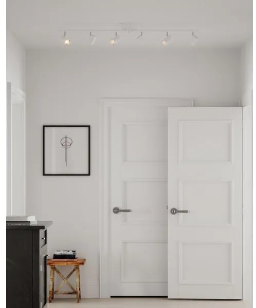 ByRydens 4202100-5002 - Bodové svietidlo CORRECT 6xGU10/7W/230V biela