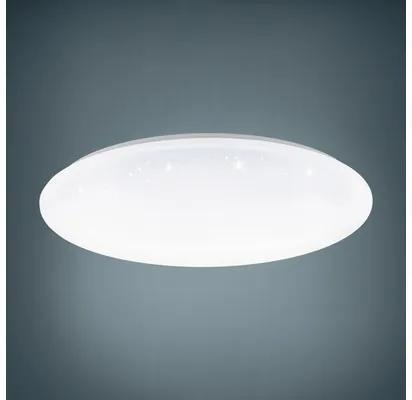 LED stropné svietidlo Eglo Crosslink 11,2 W 4960lm 2700-6500K biele s efektom kryštálu