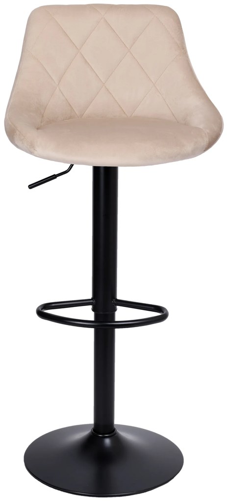 JAKS Barová stolička cydro velvet béžová