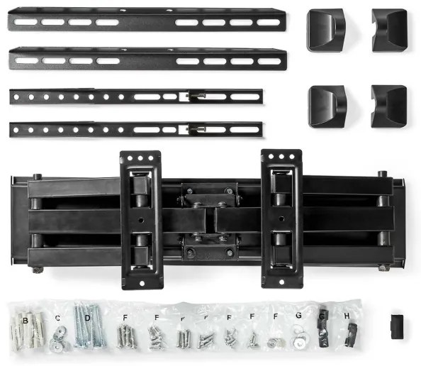 Nedis TVWM5350BK - Nástenný držiak pre TV Full Motion 30-70”