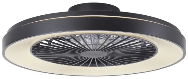 Brilliant - LED RGBW stmievateľný stropný ventilátor MAZZARO LED/24W/230V + DO