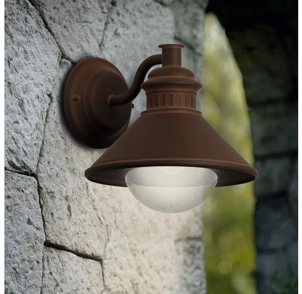 Eglo 96262 - Vonkajšie nástenné svietidlo ALBACETE 1xE27/40W