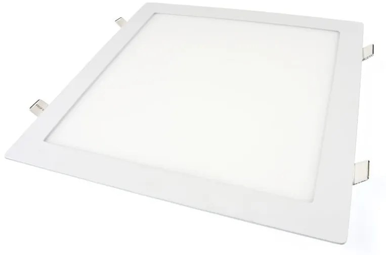 BERGE LED panel štvorcový 300x300x20mm vstavaný - 24W - 230V - 1900Lm - studená