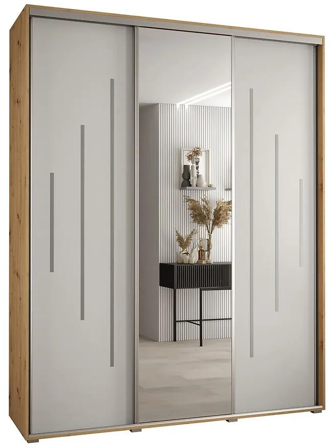 Skriňa 45 Canaris 13 190 artisan/biela/silver