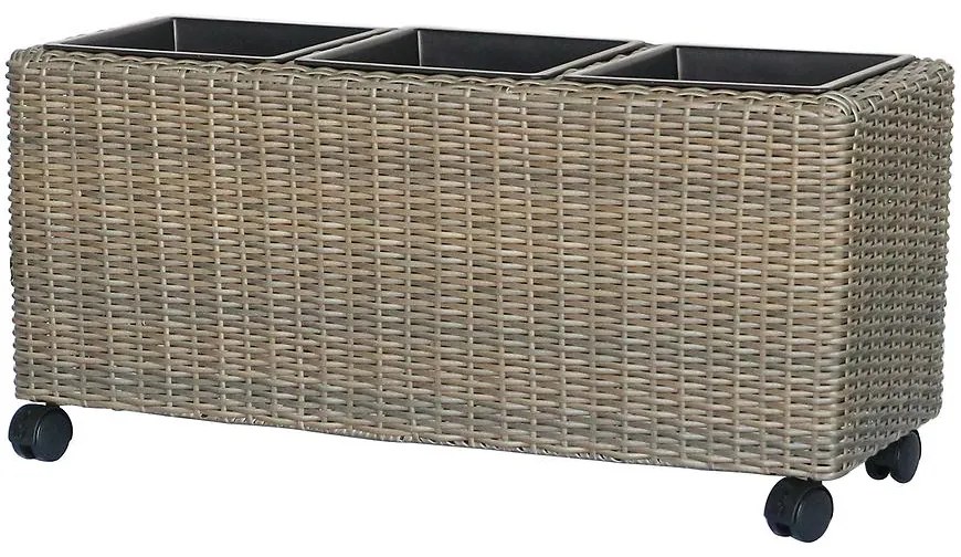 Kvetináč ratan 2303 40x30x84