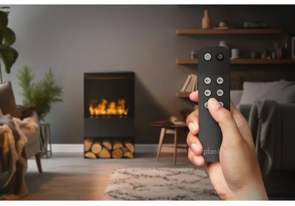 Planika STEAMY - Krb na vodnú paru na diaľkové ovládanie 83x48 cm 125W/230V