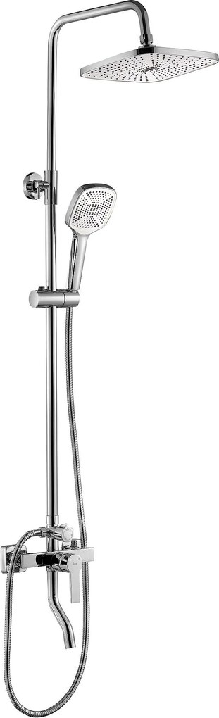 Rea Argus, sprchový set s vaňovou výlevkou, chrómová, REA-P7856