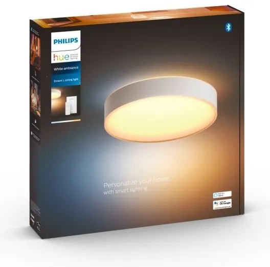 Philips - LED Stmievateľné stropné svietidlo Hue ENRAVE L LED/33,5W/230V biela + DO