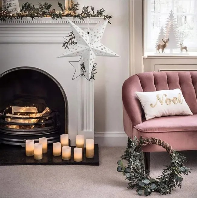 Vianočná dekorácia LED Hviezda SY-001