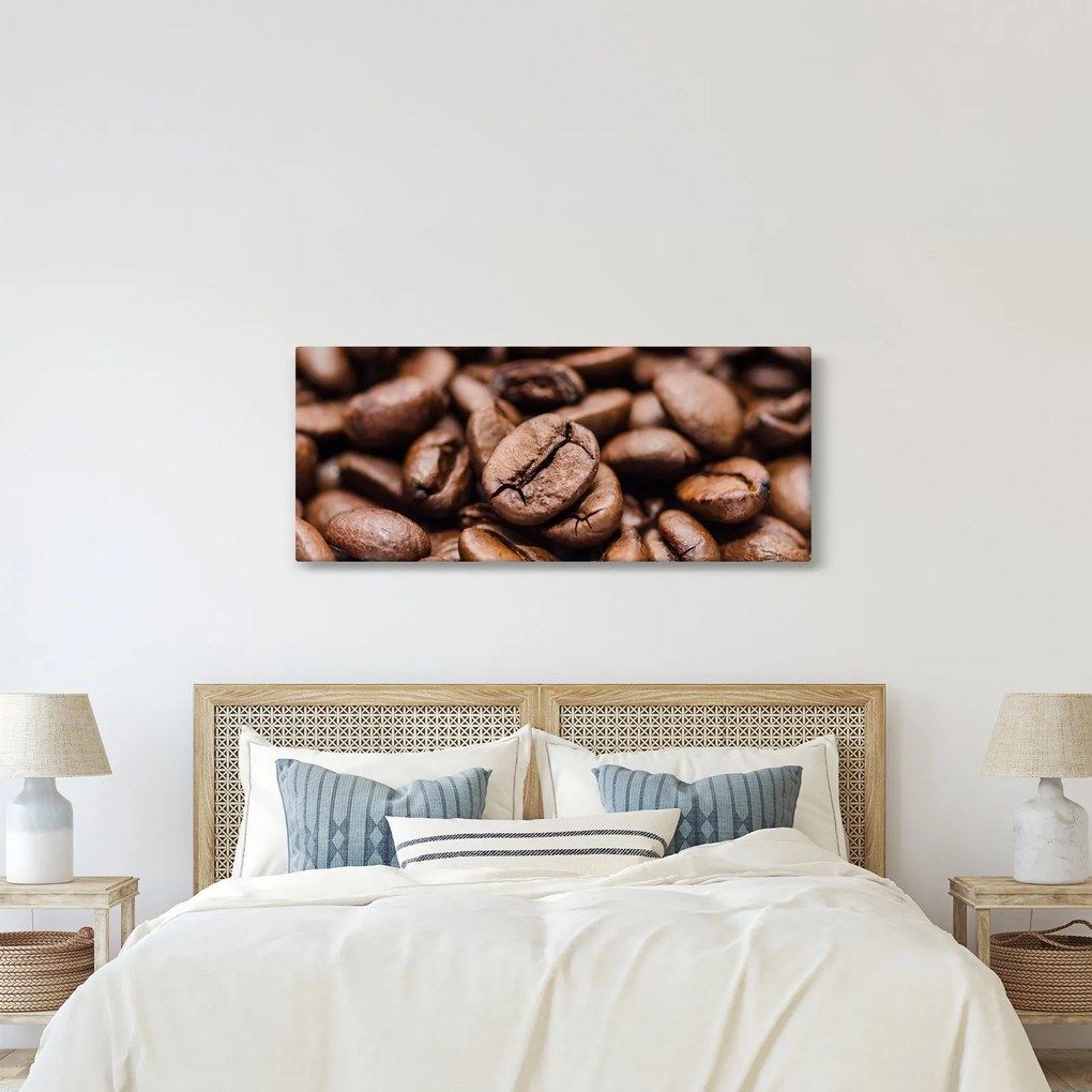 Obraz kávových zŕn (120x50 cm)