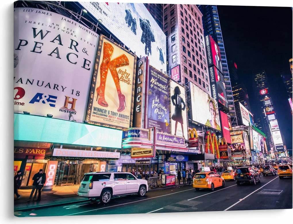 Obraz - New York Theater District (70x50 cm)