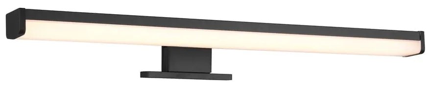 Matne čierne LED nástenné svietidlo (dĺžka 40 cm) Lino - Trio