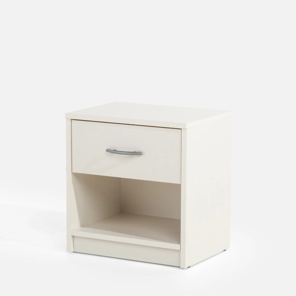 Noční stolek Moli N1S 38 cm bílý