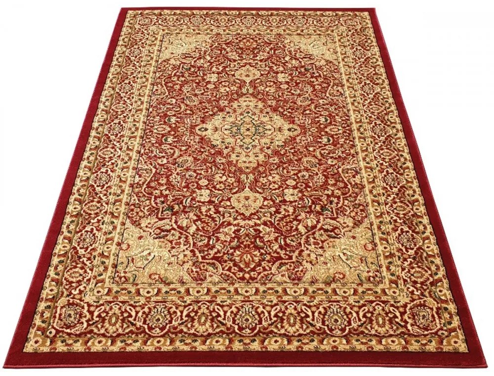 Kusový koberec klasický vzor 6 bordó E, Velikosti 70x140cm