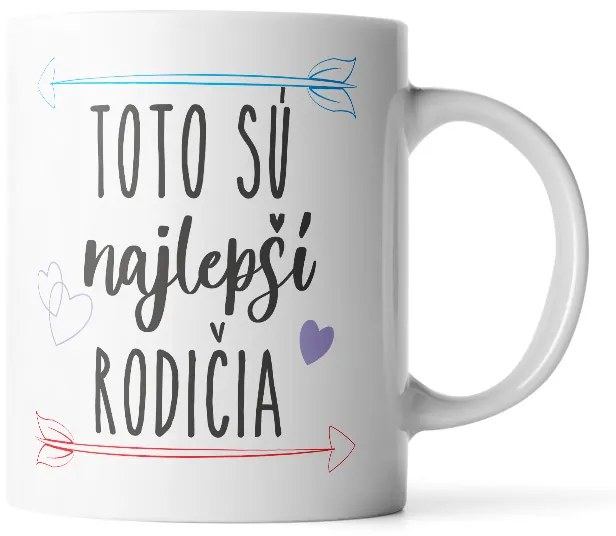Sablio Hrnek Tohle jsou nejlepší rodiče - 200 ml - espresso