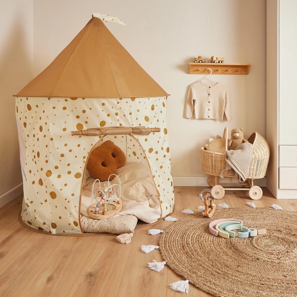 Bieco - Samorozkladací hrací stan - dots