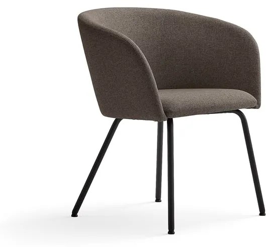 Stolička JOY, čierna, hnedá