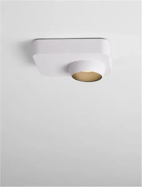 LED biele moderné stropné svietidlo Kedros