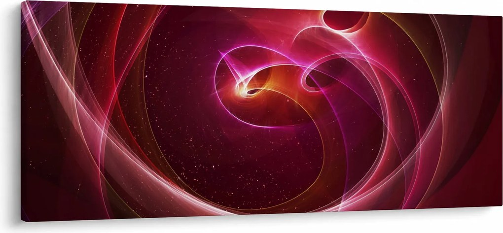 Obraz - Svetelné linky (120x50 cm)
