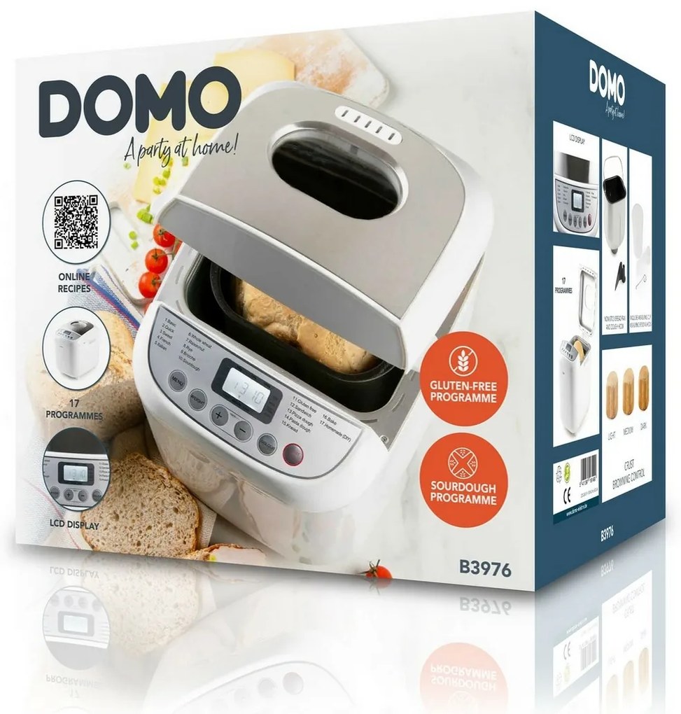 DOMO B3976 domáca pekáreň, biela