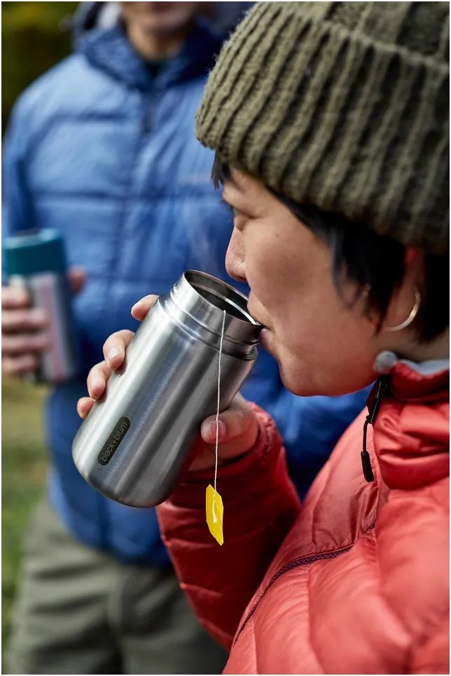 Termo hrnček z nehrdzavejúcej ocele v striebornej farbe 340 ml – Black + Blum