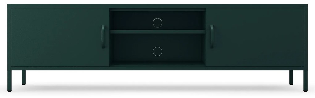 RTV skrinka XL ROSARIA 1700 x 400 x 500, fľaškovozelená