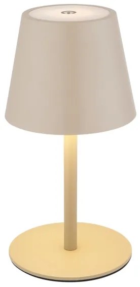 Globo 58488S - LED stmievateľná dotyková nabíjateľná vonkajšia lampa VANNIE 3W/5V IP54 1800 mAh