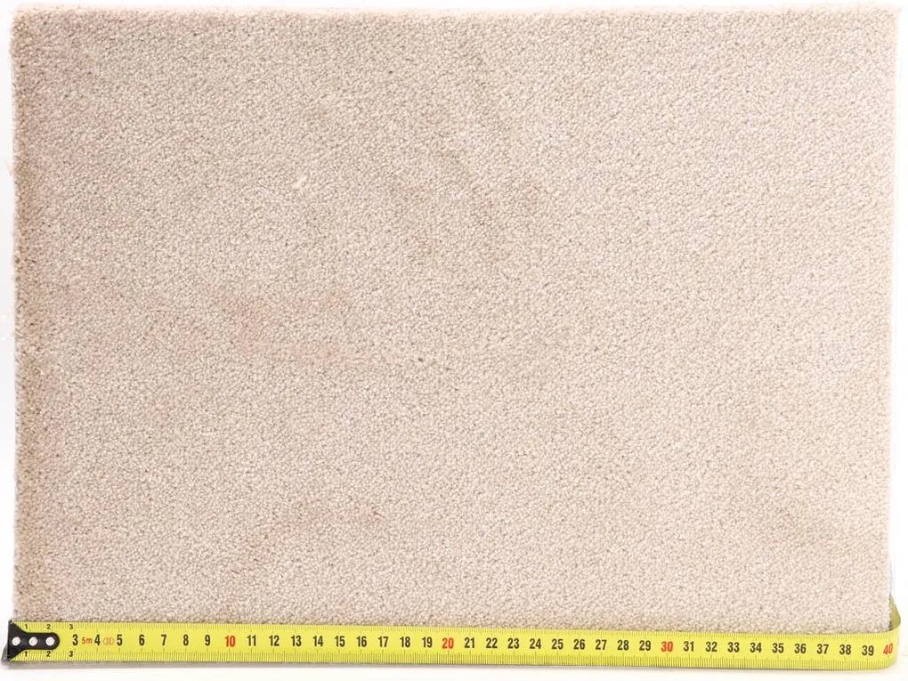 Koberec metráž Spinta 37, na mieru, šíře 4m, béžová, filc, obývacia izba, Associated Weavers