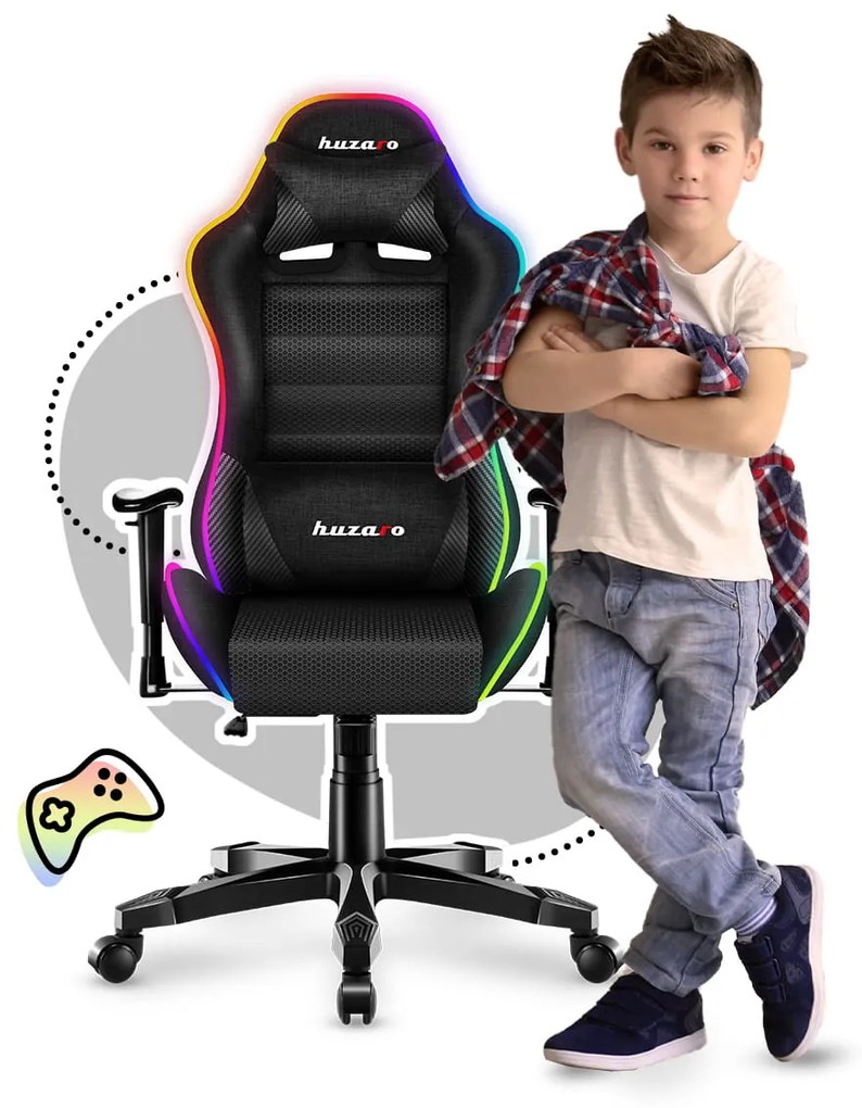 Herná stolička pre dieťa HUZARO RANGER 6.0 RGB