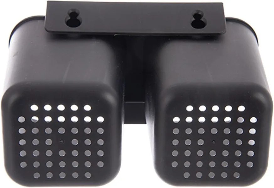 Čierno-biely kovový odkvapkávač 43x32 cm Deluxe – Orion