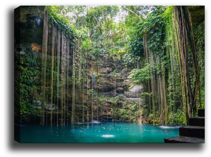 Obraz vodopády 70 x 100 cm