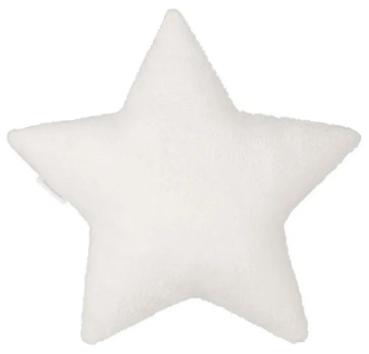 Cotton &amp; Sweets Mini boho vankúš hviezda vanilka 36 cm