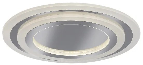 Rabalux 71315 - LED stmievateľné stropné svietidlo TANELI 56W/230V 3000/4000/6000K chróm + diaľkový ovládač