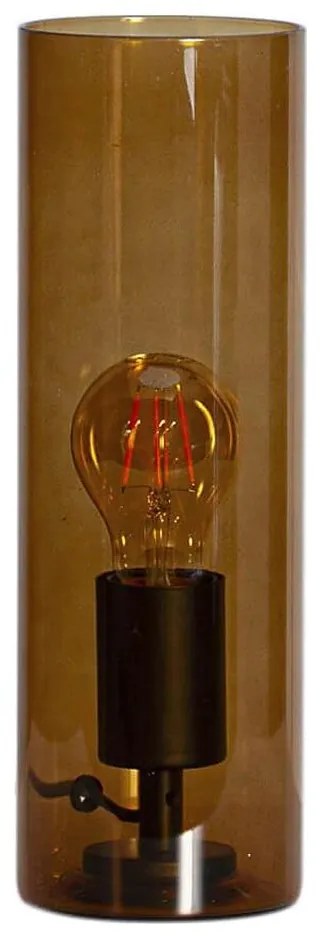 ByRydens 2820570-5512 - Stolná lampa FLAKE 1xE27/8W/230V hnedá/dymová