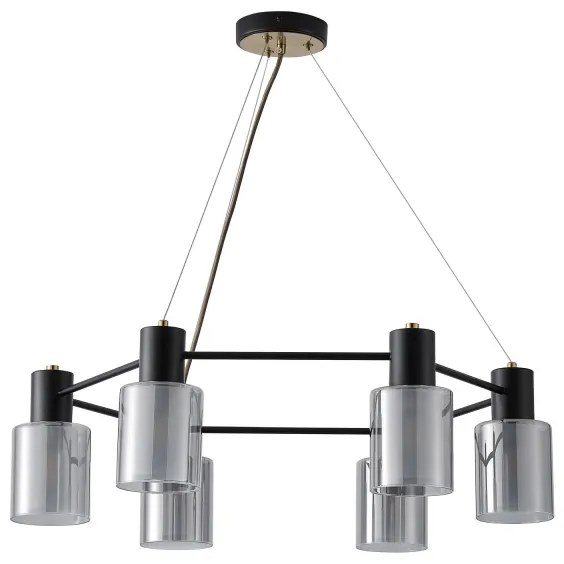 Luster na lanku 6xE14/15W/230V