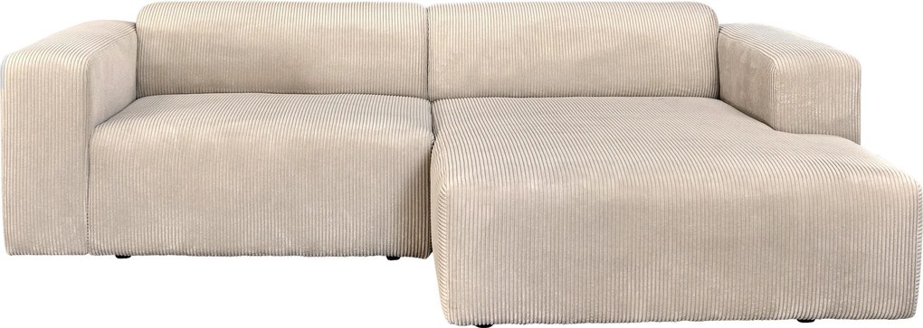 XXXLutz ROHOVÁ SEDAČKA, textil, krémová P & B - Sedačky - 002330003301