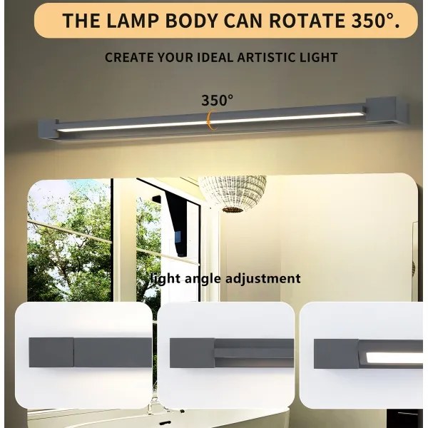 Brilagi - vonkajšie LED nástenné svietidlo AQUA LINE LED/24W/230V 90 cm IP44 antr.