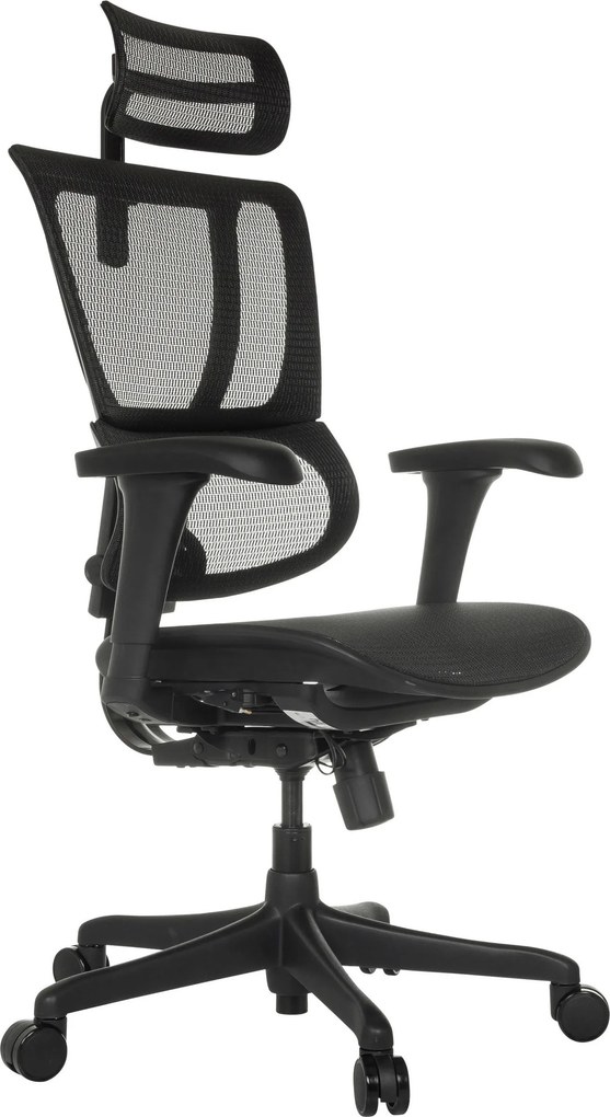 XXXLutz OTOČNÁ STOLIČKA, sieť, čierna MID.YOU - Online Only kancelárie - 001918022201