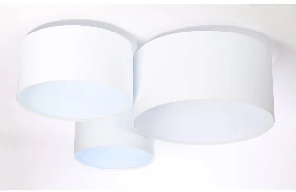 Stropné svietidlo SPACE 3xE27/60W/230V biela