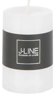 Biela sviečka White valec S - Ø 5 * 7,5 cm / 18h