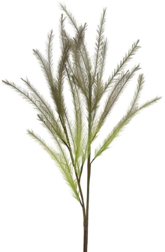 Umelá dekoratívna tráva zelená 116 cm