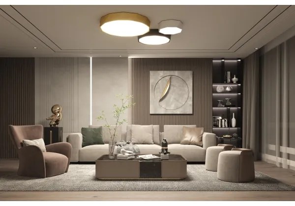 Immax NEO 07132-G80- LED Stropné svietidlo DIAMANTE LED/60W/230V + DO Tuya ZigBee