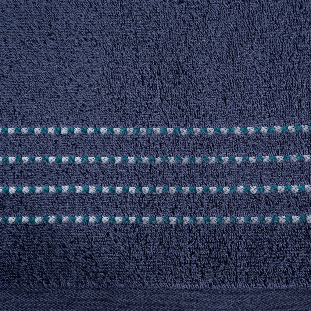 FROTÉ UTERÁK FIORE 50X90 CM TMAVOMODRÁ