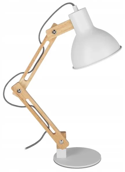 Stolová lampa 1xE27/40W/230V biela