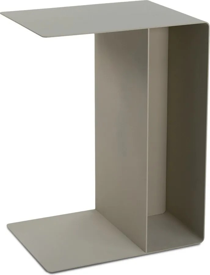 Oceľový odkladací stolík 40x30 cm Slide Low – Spinder Design