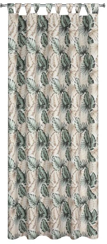 Dekorstudio Záhradný záves s potlačou GARDEN 7 na putkách Rozmer závesu: 155x220cm