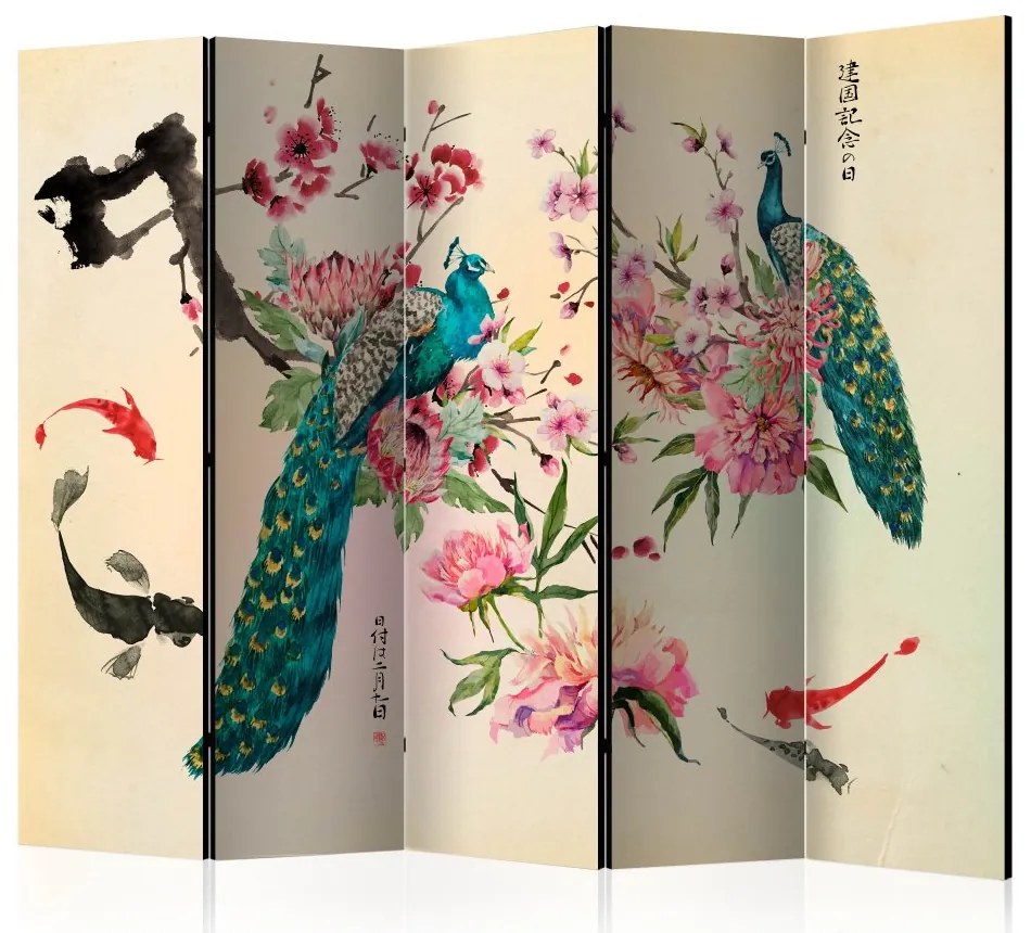 Artgeist Paraván - Peacock Love II [Room Dividers]