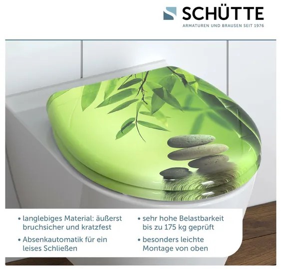 Schütte WC sedadlo z duroplastu (Green Garden)  (100335933)
