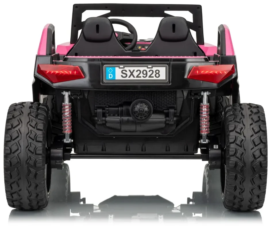 Monster Ruzovy Elektrická bugina Buggy RTR Monster Speed 4x4 – ružový | BIANO